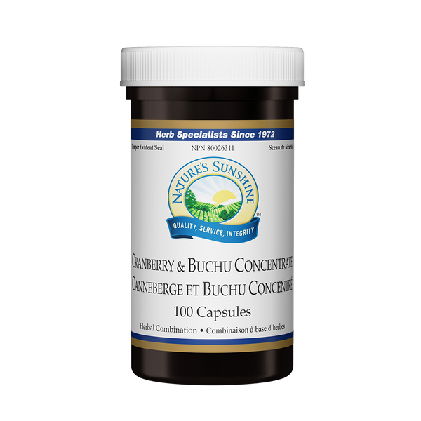 Nature's Sunshine Cranberry & Buchu Concentrate - Healthy Solutions