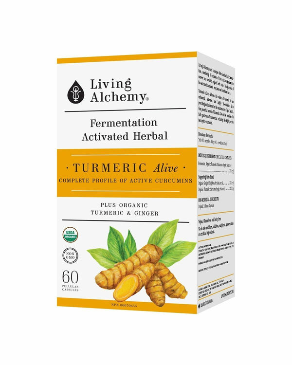 Living Alchemy Turmeric Alive | Complete Profile of Active Curcumins - Healthy Solutions