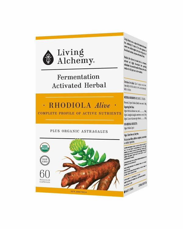 Living Alchemy Rhodiola Alive | Complete Profile of Active Nutrients - Healthy Solutions