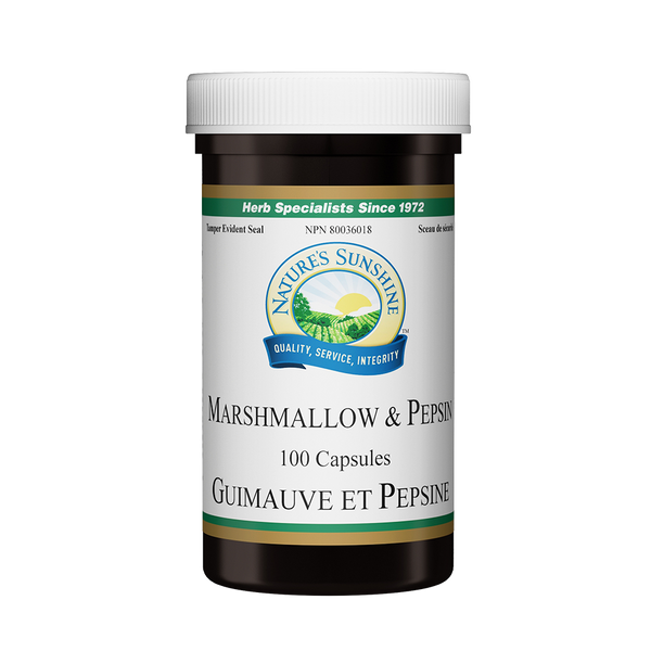 Nature's Sunshine Marshmallow & Pepsin - Healthy Solutions