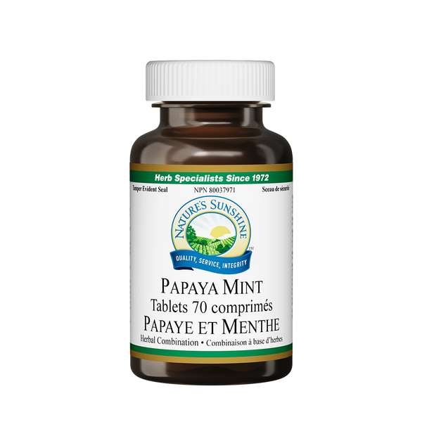 Nature's Sunshine Papaya Mint - Healthy Solutions