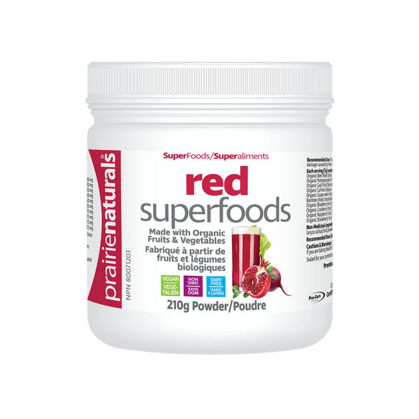 Prairie Naturals | Red Superfoods - Healthy Solutions
